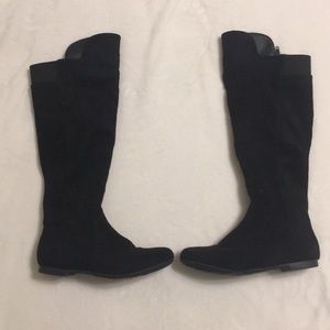 Black Suede Boots
